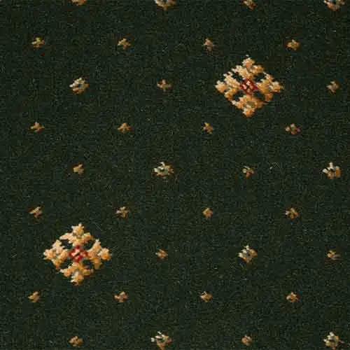 HC Axminster Prince Bishop - crown dark green