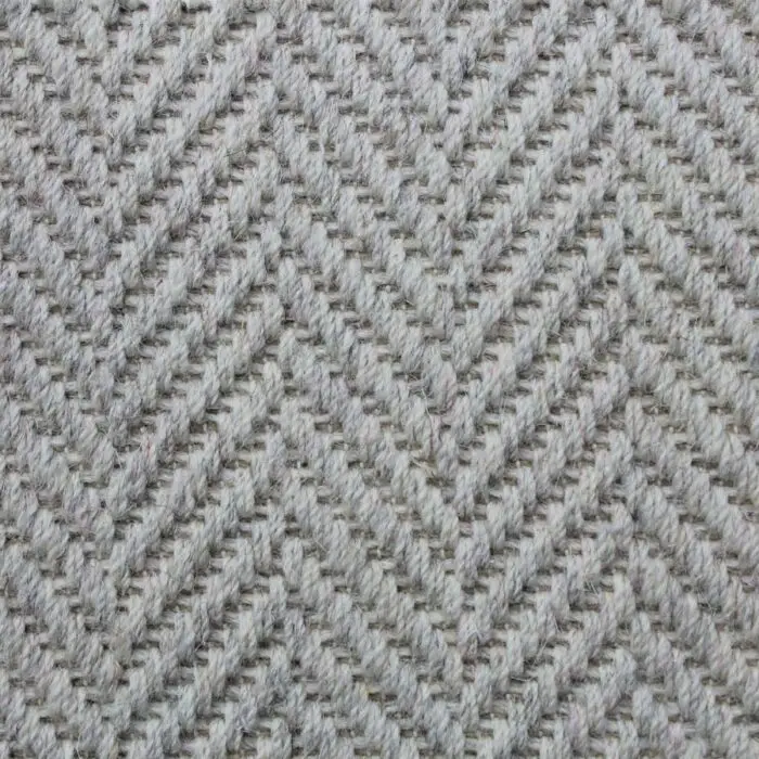 Monaco Herringbone Grey 1