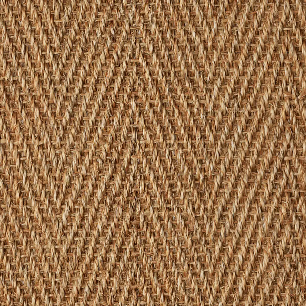 Kersaint Cobb Sisal Herringbone Amber