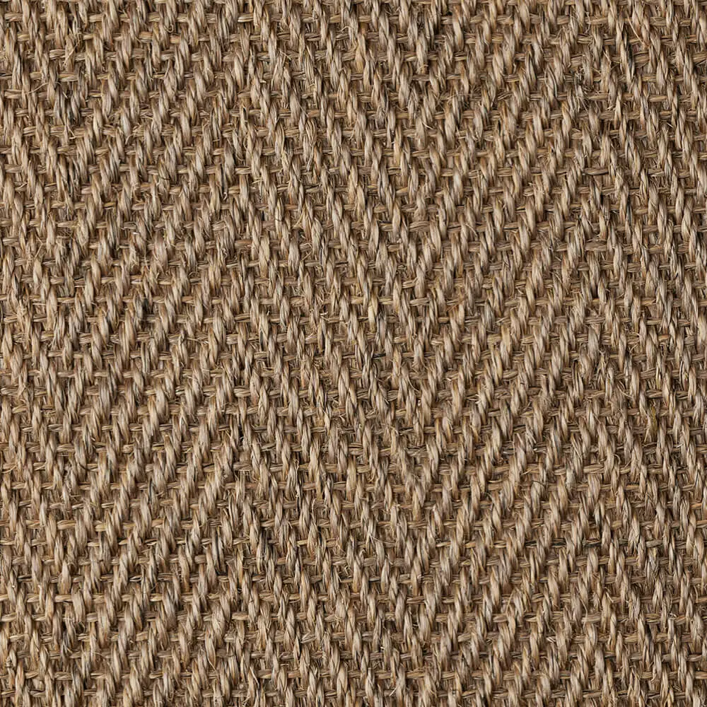 Kersaint Cobb Sisal Herringbone Pewter