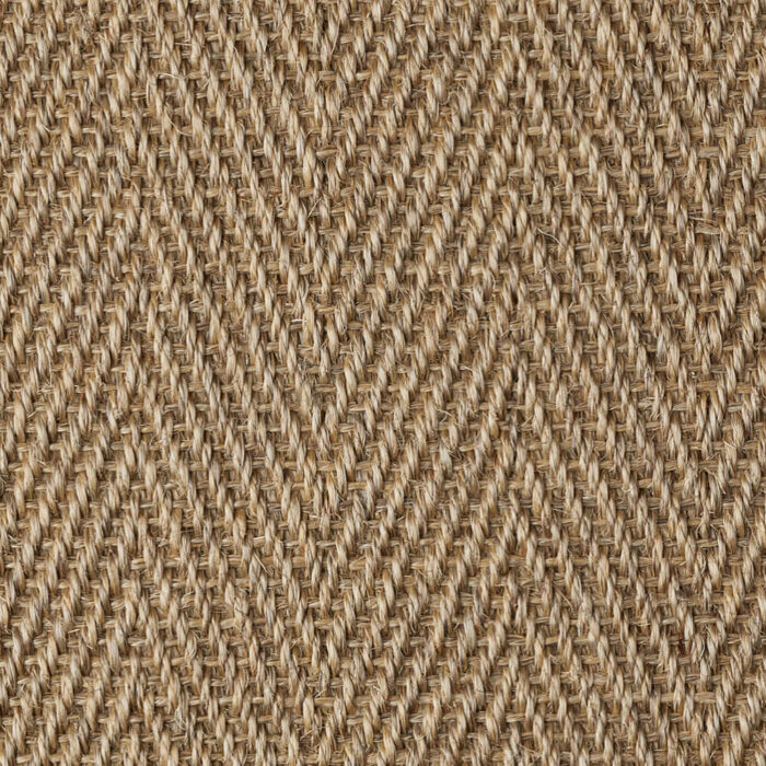 Kersaint Cobb Sisal Herringbone Silver