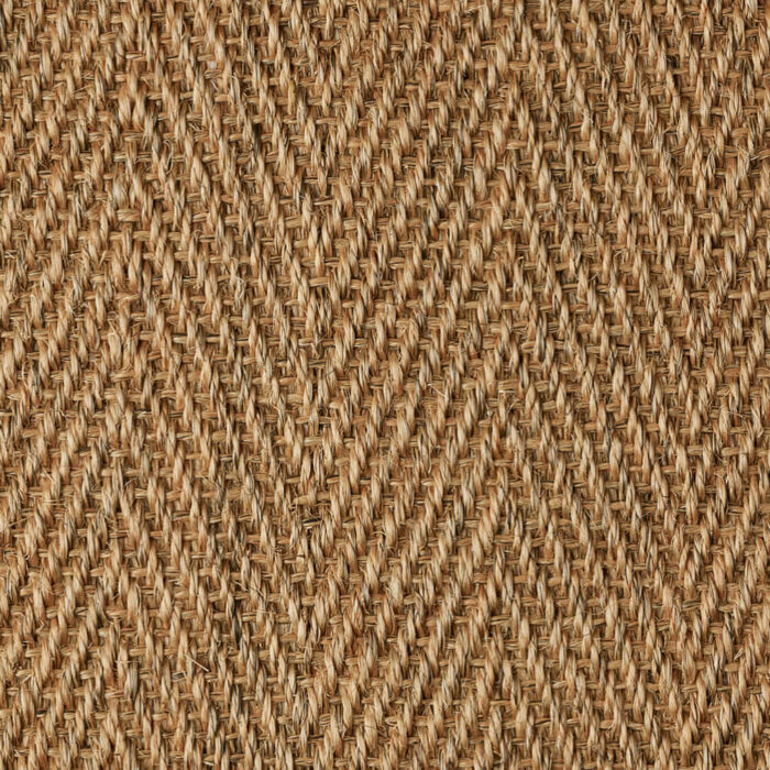 Kersaint Cobb Sisal Herringbone Titanium