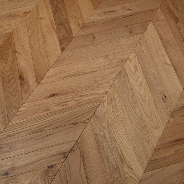YTD Engineered Chevron Natural Brushed Matt Lac-Classic