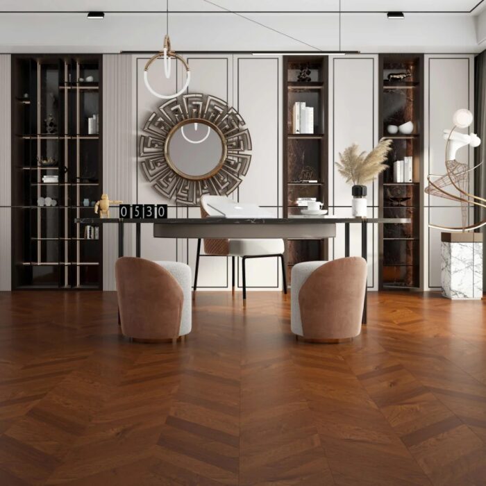 YTD Engineered Chevron Windsor Golden Brandy